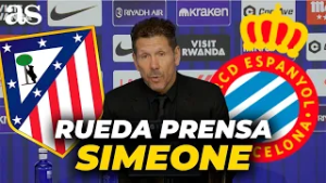 RUEDA de PRENSA de SIMEONE tras el ATLÉTICO DE MADRID vs RCD ESPANYOL de LALIGA EASPORTS