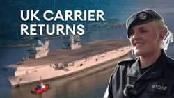 Tight Squeeze! HMS Queen Elizabeth aircraft carrier has a new place to dock