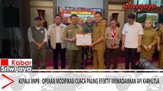 Head of BNPB: Weather Modification Operations Most Effective for Extinguishing Forest and Land Fires