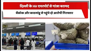 दिल्ली के IGI एयरपोर्ट से गांजा बरामद, बैंकॉक और काठमांडू से पहुंचे दो आरोपी गिरफ्तार