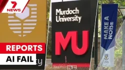 State Government bashed over controversial AI report recommending university merger | 7NEWS