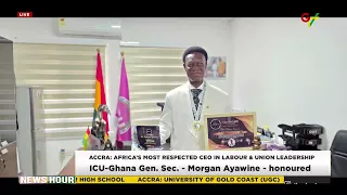 ICU-Ghana General Secretary Honoured As Africa’s Most Respected Ceo In Labour & Union Leadership
