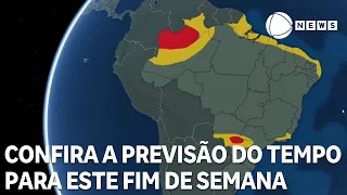 Check out the weather forecast for the entire country this weekend