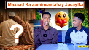 Maxaad Ka aamisan tahay Jacaylka?