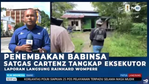SATGAS DAMAI CARTENZ TANGKAP EKSEKUTOR PENEMBAKAN BABINSA DI YAHUKIMO
