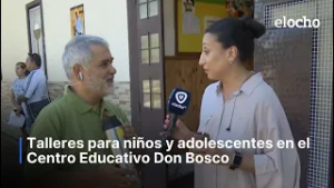 TALLERES PARA NIÑOS Y ADOLESCENTES EN EL CENTRO EDUCATIVO DON BOSCO
