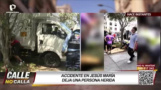 Accidente en Jesús María deja un herido