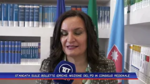 STANGATA SULLE BOLLETTE IDRICHE, MOZIONE DEL PD IN CONSIGLIO REGIONALE