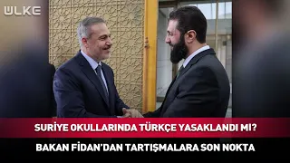 Were Turkish Lessons Banned in Syrian Schools? Minister Fidan Settles the Debate! #breakingnews