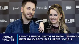 Are they coming back? Mysterious post from Sandy & Junior stirs up social media and fans | Jornal...
