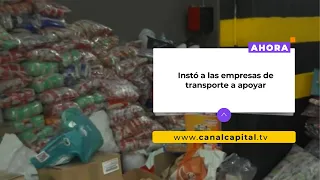 Bogotá's First Lady requests support to transport humanitarian aid | Emergencies