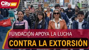 Fundación entrega 100 uniformes escolares como mensaje contra la extorsión en Bogotá | CityTv