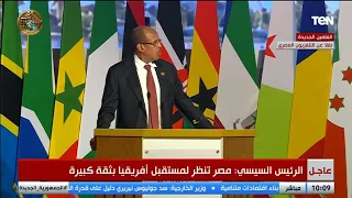 رئيس مفوضية الاتحاد الأفريقي: نجاح التكامل الإقليمي مشروط بتوافق اقتصادي بين دول القارة
