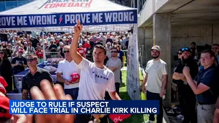 Judge to rule if suspect will face trial in Charlie Kirk’s killing