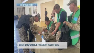 Reservists undergoing training