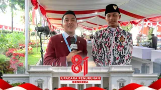 Gak Nyangka! Ahmad Fachri Mubarok Pengibar Bendera Jago Bahasa Arab | Upacara Penurunan Bendera