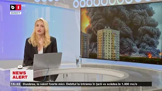 Cel mai mare DEPOZIT LOGISTIC , cuprins de FLĂCĂRI în RUSIA. Știri B1TV_ 16 aug. 2026