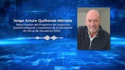 Jorge Arturo Quiñones Méndez, Head of the Epidemiological Emergencies Program SSZ