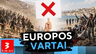 Seutos spaudimas: migrantai vėl bandė veržtis į Ispanijos eksklavą