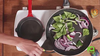 La Table de Maria: Tallarines Verdes Péruviens & Salade Mangue-Avocat | Cocktail Limoncito