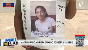 Madre grabó a niñera cuando agredía a su bebé