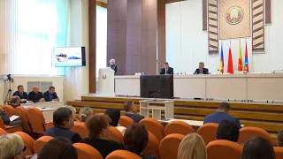 The Pinsk City Executive Committee held a regular session of the City Council of Deputies
