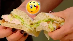 ¿Antojo de sándwich? Prepará este de pan ciabatta con relleno césar que es para chuparse los dedos