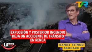ACCIDENTE DE TRÁNSITO EN RENCA CON DANIEL STINGO | LA ONCE EN EL 14