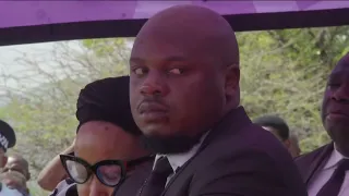 HRH PRINCESS LINDIWE || Casket lowering