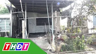An Hoa Commune: Charity home destroyed by fire, estimated damage of 100 million VND | THDT