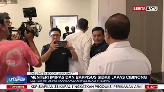 Sidak Kamar Mewah Lapas Cibinong, Menteri Imipas Beri Sanksi | Beritasatu Utama