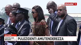 Agataliiko Omubiri gw’Omukama Oyo gutuusiddwa ku butaka Pulezidenti amusiimye olw’okugatta abantu