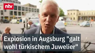An explosion and train disruptions are causing a stir in Bavaria, reports reporter Lang | ntv