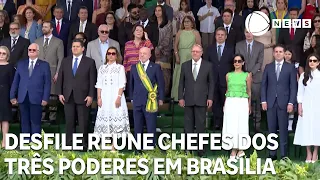 September 7th parade brings together heads of the Three Branches of Government