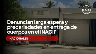 Denuncian larga espera y precariedades en entrega de cuerpos en el INACIF
