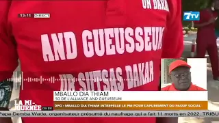 DPG: Mballo Dia Thiam calls on the PM to settle social liabilities