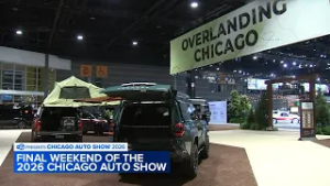 Chicago Auto Show 2026: Families spend night camping inside McCormick Place
