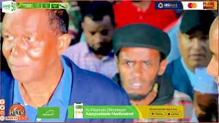 Xildhibaanka degmada Kamakunji Mudane Yuusuf Xasan Cabdi ayaa xadhiga kajaray Super Market ka Orbit