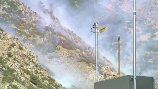 Broad Fire burns 134 acres at mouth of Weber Canyon, 10 percent contained