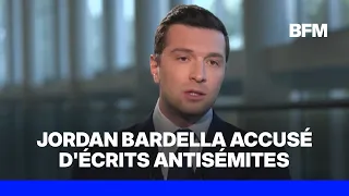 Jordan Bardella accused by Mediapart of 2013 antisemitic writings, he "formally denies" it