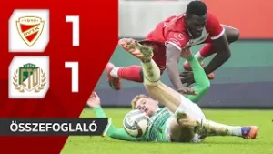 Fizz Liga: DVTK–ETO FC 1–1 | összefoglaló