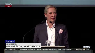 Visszavezetné az orosz energiát Németországba az AfD társelnöke - HírTV