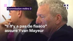 Commission spéciale métro 3 : “Il n’y a pas de fiasco” assure Yvan Mayeur