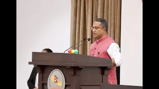 मा. दीपक कुमार साह / उद्योग, वाणिज्य तथा आपूर्ति मन्त्रीले सदनमा उठेका प्रश्नहरूको जवाफ दिनुहुँदै