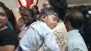 GOAN REPORTER: Devotees bow, kiss or touch Vailankanni statue in prayer and thanksgiving.