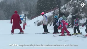 Des vacanciers au rendez-vous au Massif des Brasses
