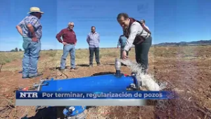 Por terminar, regularización de pozos