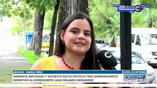 “¡Hay un pacto político!”: Denuncian impunidad tras sobreseimiento a Juan Orlando Hernández