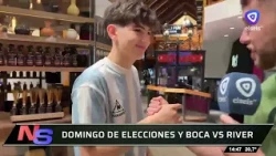 Election Sunday and Boca vs. River