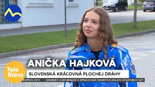 Slovenská kráľovná plochej dráhy: Anička Hajková | Teleráno